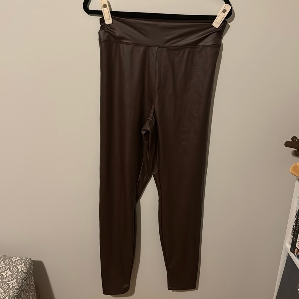 Offline by Aerie faux leather leggings